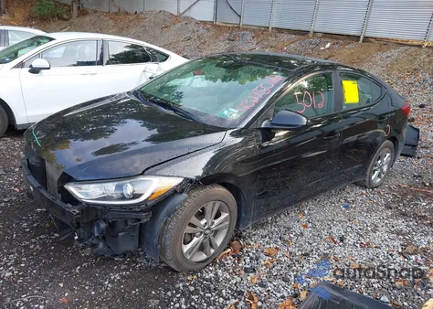 2018 Hyundai Elantra Sel из США, поврежденный, VIN KMHD84LF7JU504102